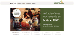 Desktop Screenshot of blumenzentrale.de